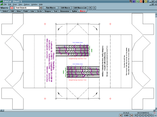 Figure 3 - Polar Box Sundial