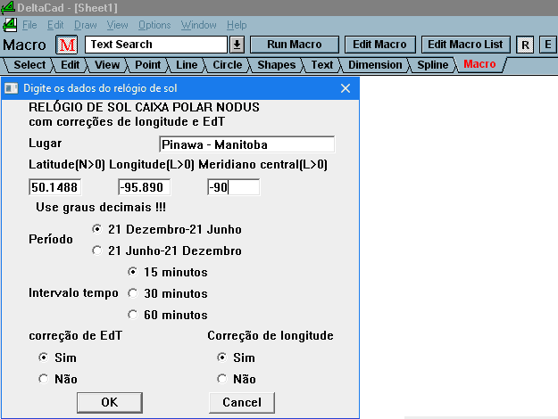 Figure 1 - Polar Nodus Box Sundial Macro