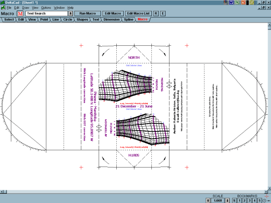 Figure 2 - Polar Nodus Box Sundial