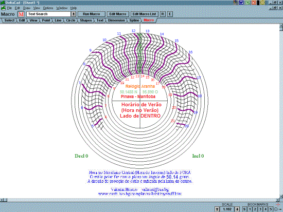 Figure 3 - Spider Sundial 2
