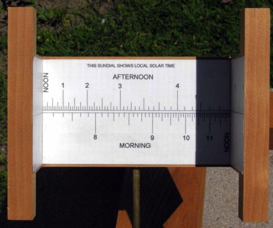 Figure 1: Double Gnomon Polar Sundial