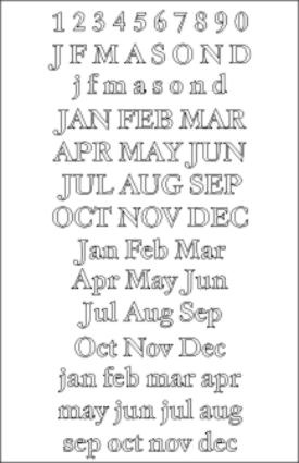 Font Template - Garamond No4 Cyr Tcy Med