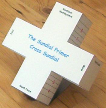 Cross Sundial Model