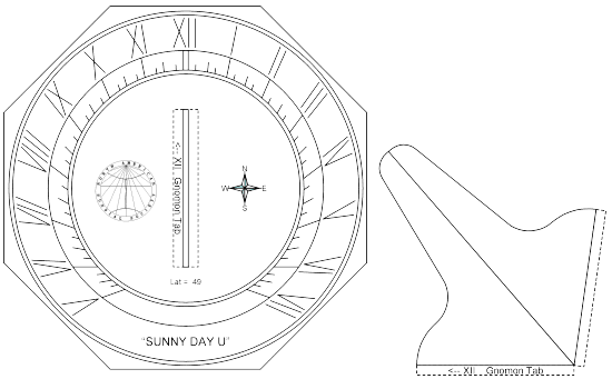 Make an Octagonal Sundial