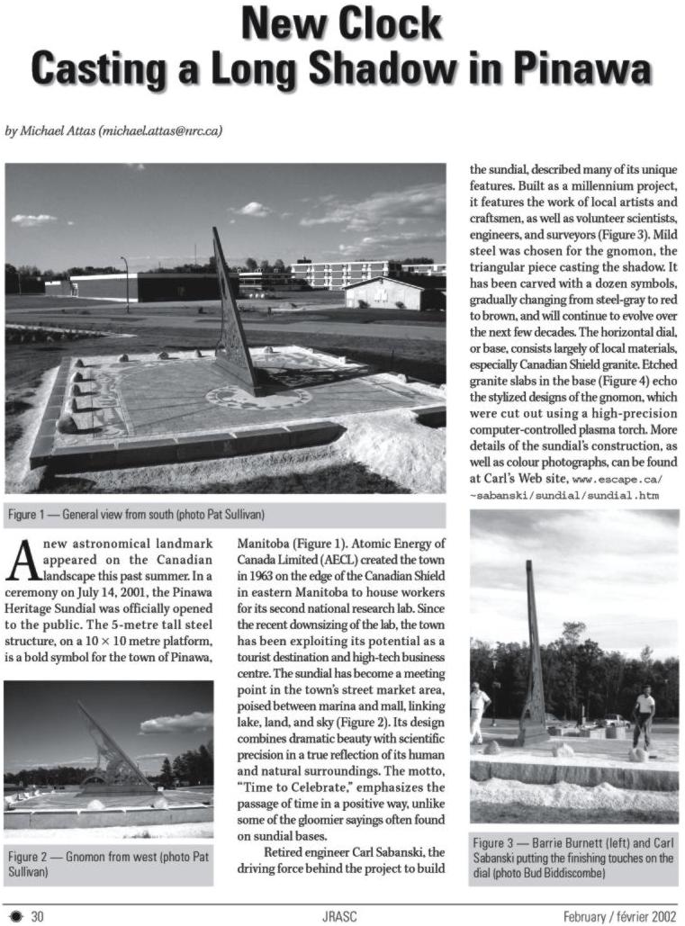 JRASC Article - Page 1 of 2