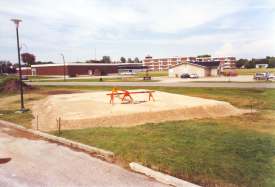 The completed base.
