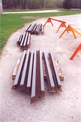 Completed rail.